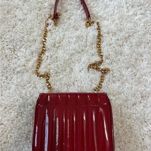 Ysl Red Patent Leather Crossbody